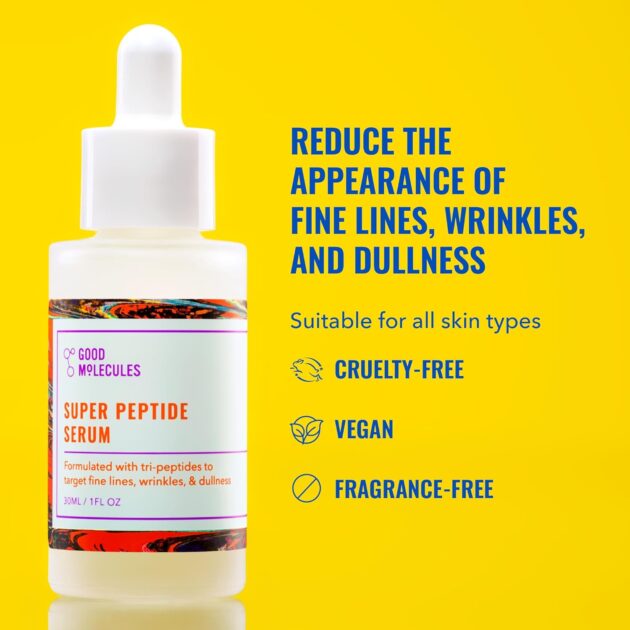 Anti-Aging Facial Serum with Peptides & Copper Tripeptides