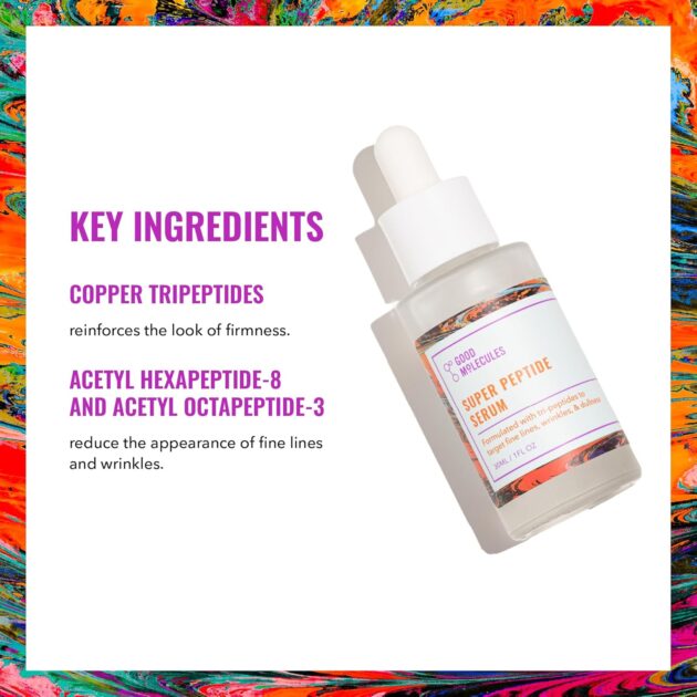 Anti-Aging Facial Serum with Peptides & Copper Tripeptides