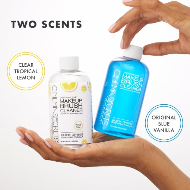 Cinema Secrets Original Blue Vanilla Makeup Brush Cleaner Solution