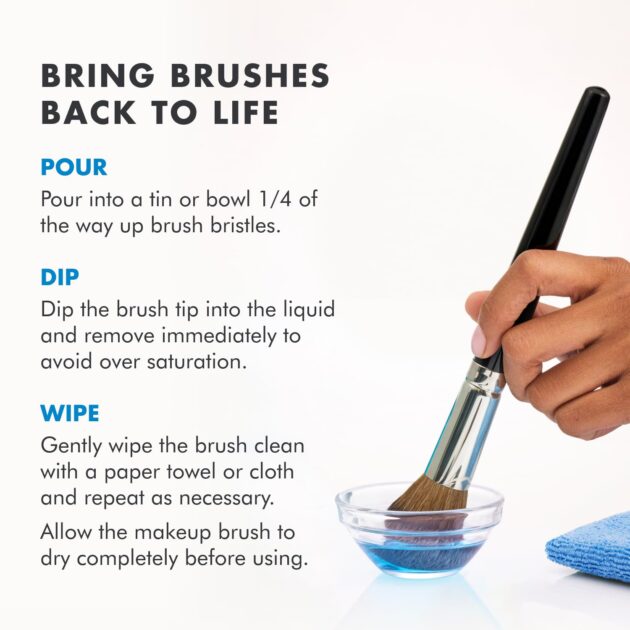 Cinema Secrets Original Blue Vanilla Makeup Brush Cleaner Solution