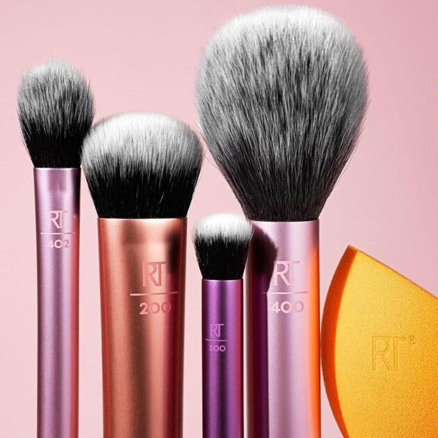 Real Techniques 5 Piece Everyday Essentials Makeup Brush Set